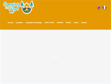 Tablet Screenshot of campingdesneiges.com